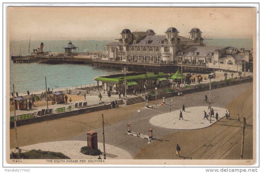 U.K. - ENGLAND - HAMPSHIRE - SOUTHSEA - THE SOUTH PARADE PIER - PAVILION - VISITORS - Portsmouth