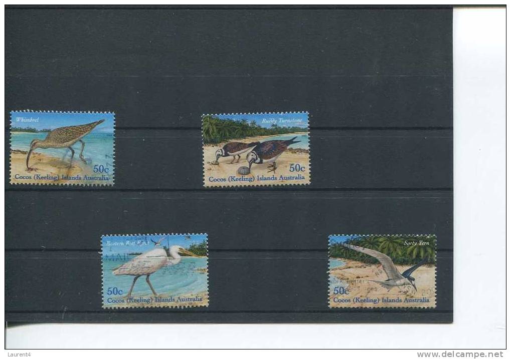 (555) Use Stamp Of Australia Cocos Island - Timbre Oblitere Australie Ile Cocos - Birds - Kokosinseln (Keeling Islands)