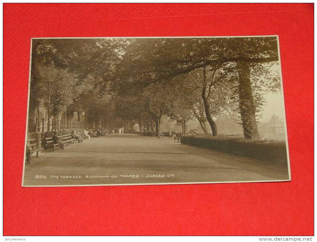 Richmond On Thames -  The Terrace -   1925   - ( 2 Scans) - Surrey