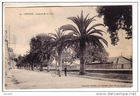 GOOD OLD POSTCARD - ALGERIA - Bougie - Street Scene - Bejaia (Bougie)