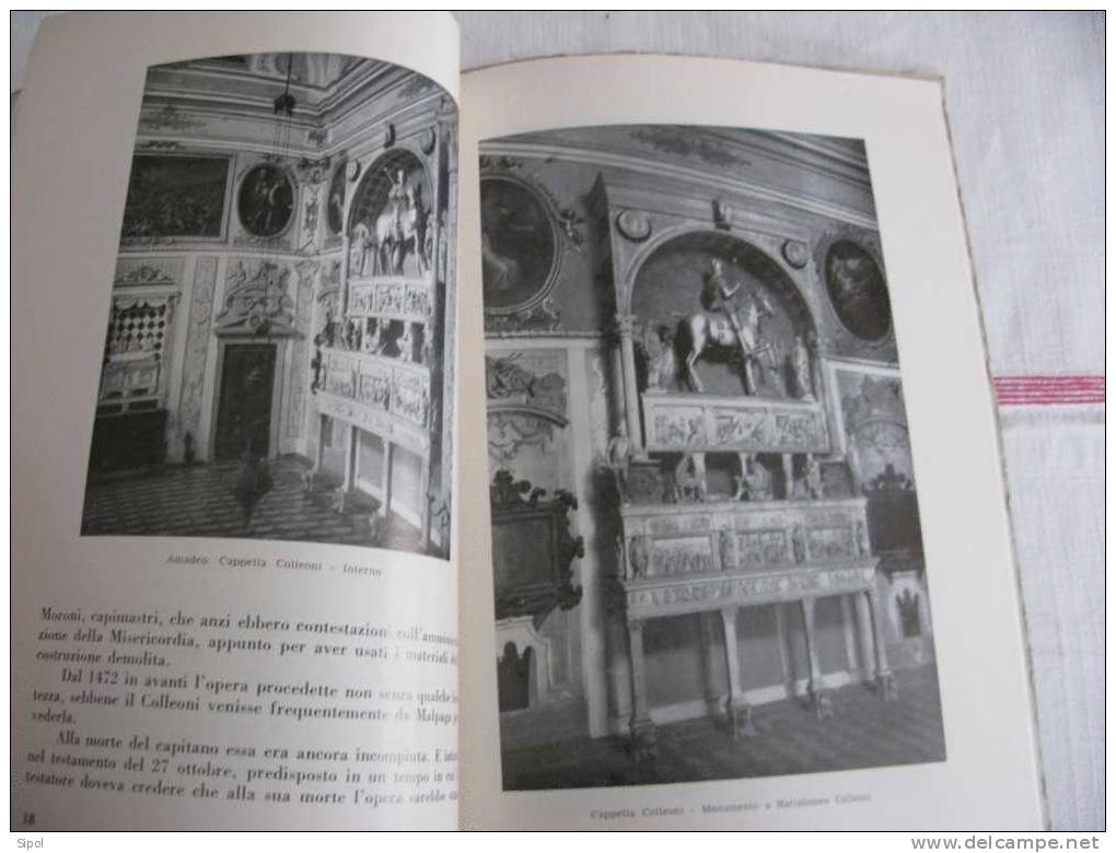 Bergamo La Cappella Colleoni  -Ente Provinciale Turismo Bergamo - 37 Pages - 1961 TBE - Arts, Architecture