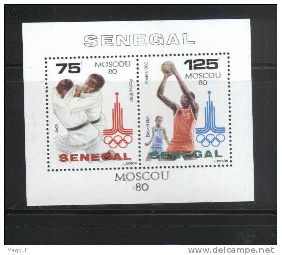 SENEGAL   BF  23  **   Jo 1980 Judo Basket - Judo