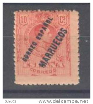 TA3-A049-CG Marruecos..Maroc.Marocco. TANGER ESPAÑOL 1909/1914 ( Ed. 3** ) Sin Charnela MUY BONITO - Marruecos Español