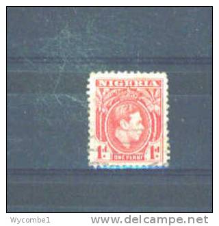 NIGERIA - 1938 George VI 1d FU - Nigeria (...-1960)