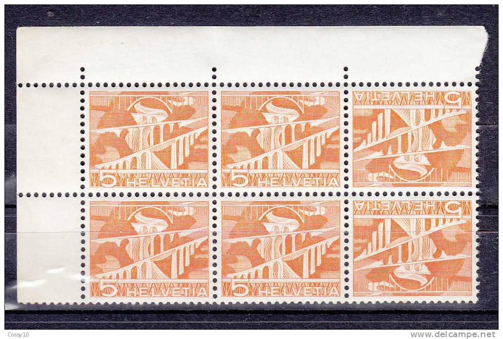 1949     N° 298    BLOC  DE 6     NEUFS**       CATALOGUE  ZUMSTEIN - Unused Stamps