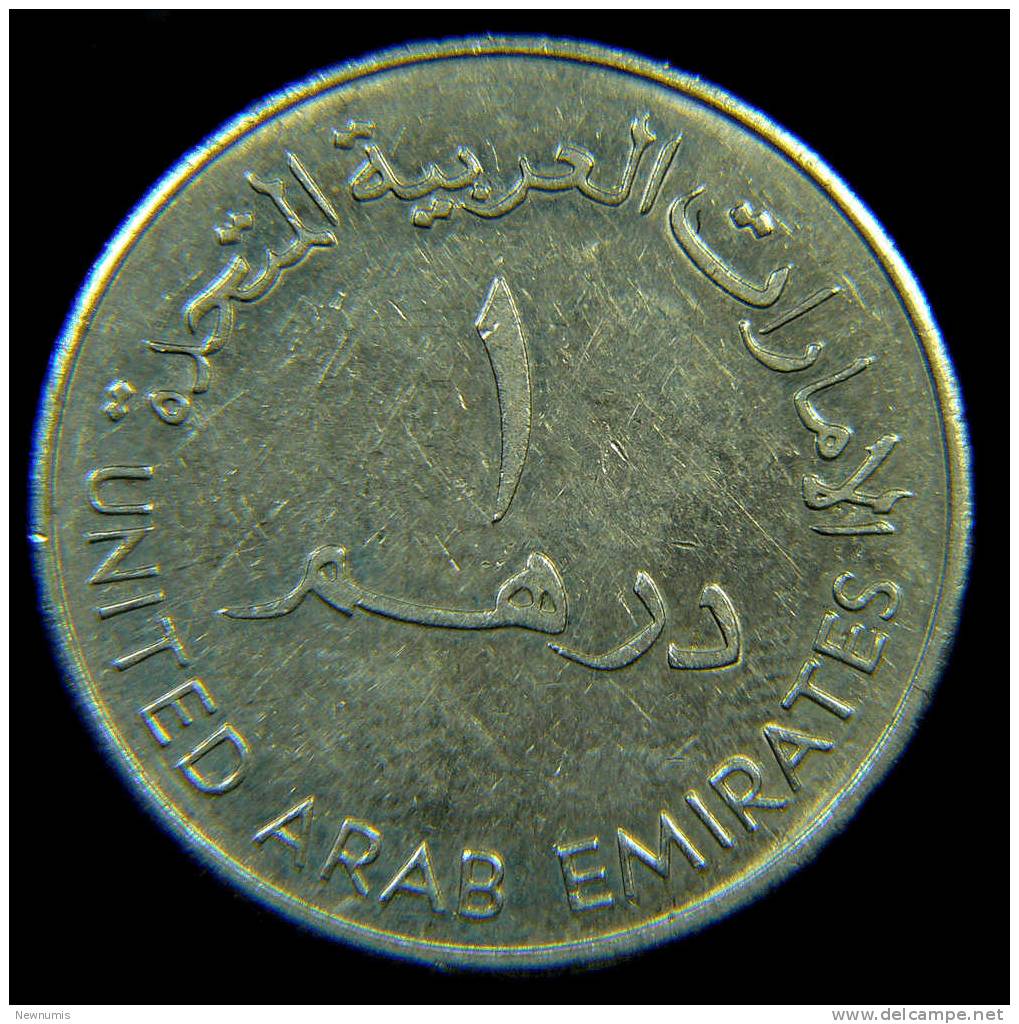 EMIRATI ARABI 1 DIRHAM 1988 - Emiratos Arabes