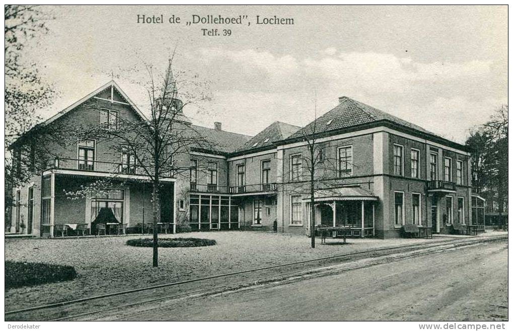 Hotel De Dollehoed , Lochem. Telf.39. W.& S.H. U 41675. Onbeschreven. - Lochem