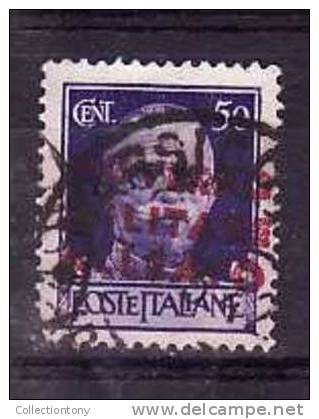 1943 - OCCUPAZIONE ANGLO-AMERICANA (NAPOLI) - USATO - N.12 - VAL. CAT. 1.25€ - Anglo-Amerik. Bez.: Naples