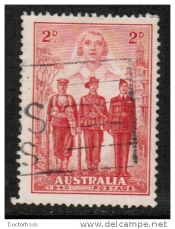 AUSTRALIA   Scott #  185  VF USED - Oblitérés