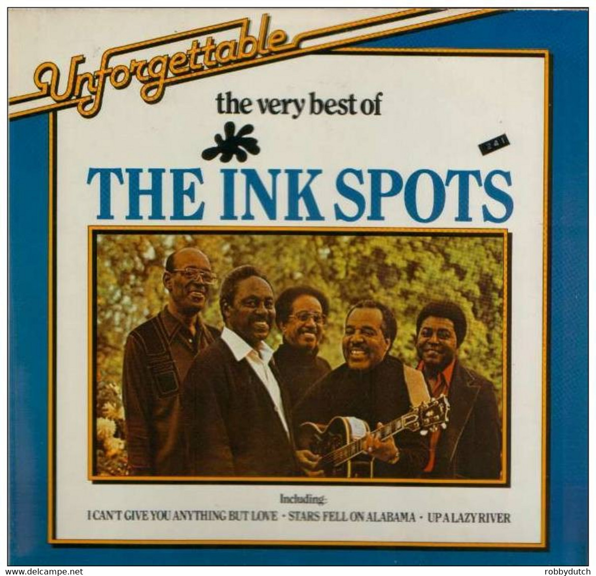* LP *  UNFORGETTABLE - THE VERY BEST OF THE INK SPOTS - Soul - R&B