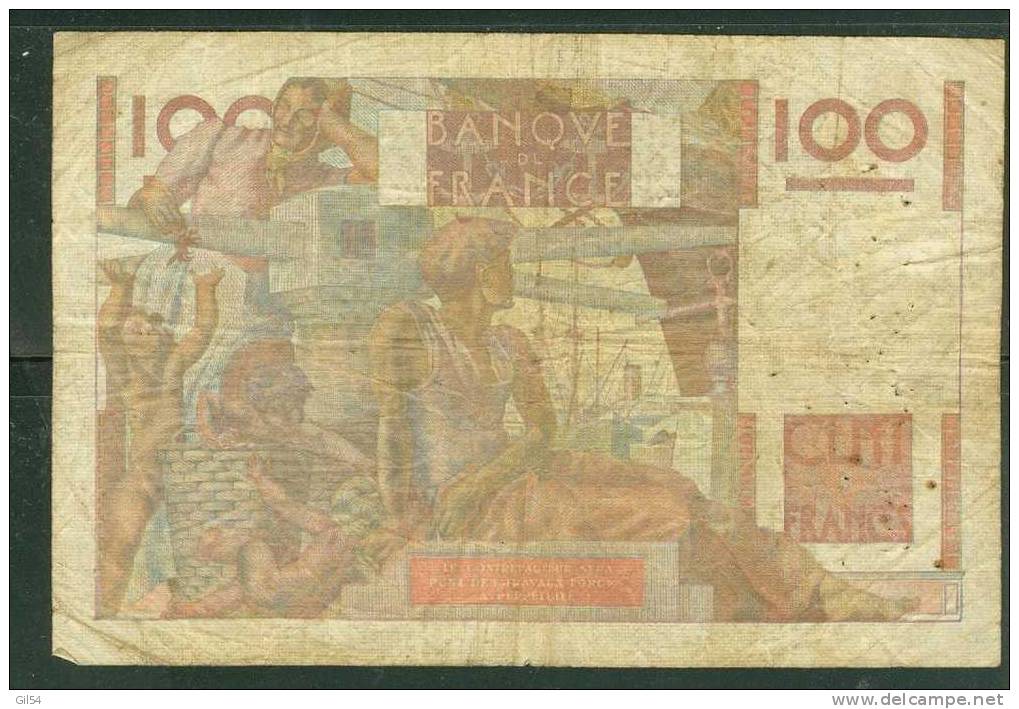 100 Francs Jeune Paysan - Qualite 3 / 10  - Aw0601 - 100 F 1945-1954 ''Jeune Paysan''