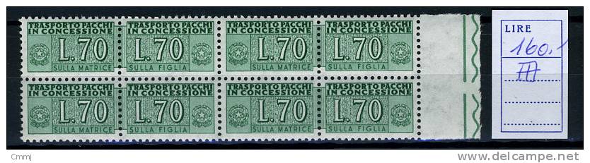 1966 -  Italia - Italy - Catg. Sass. P.C. 8 X 4 - F.to G.Biondi - Mint - MNH  - - (B02....) - Colis-concession