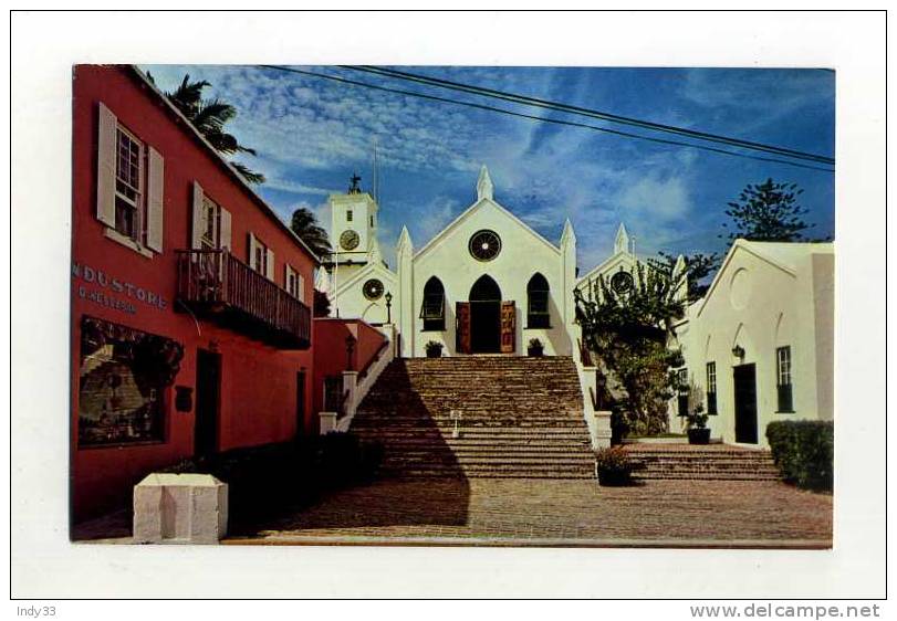 - ANTILLES . BERMUDES . HISTORIC ST. PETER'S CHURCH - Bermudes