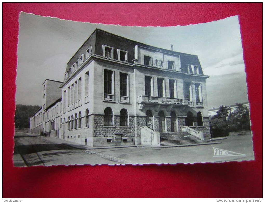 CPSM-54-MEURTHE ET MOSELLE-FROUARD-L'HOTEL DE VILLE -Editeur : V.ROEDER-NON VOYAGEE-PHOTO RECTO /VERSO-BEG - Frouard