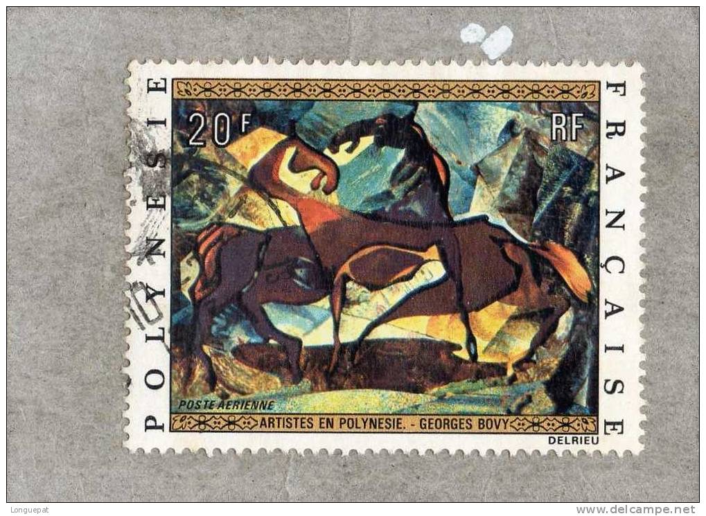 POLYNESIE Française : Artiste En Polynésie : Georges BOVY- Peinture - Art - Culture - - Used Stamps