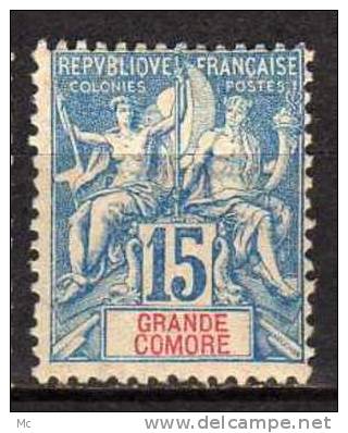 Grande Comore N° 6 Neuf Avec Charnière * - Other & Unclassified