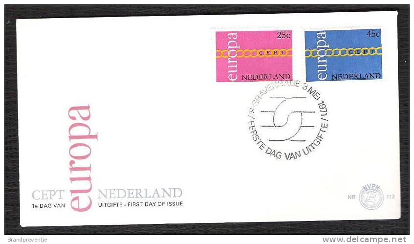 Nederland - FDC 112 - 1971