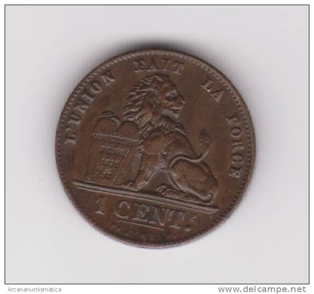 BELGICA   1CENTIMO  1.899  KM#1  COBRE  MBC/VF     DL-9673 - 1 Cent