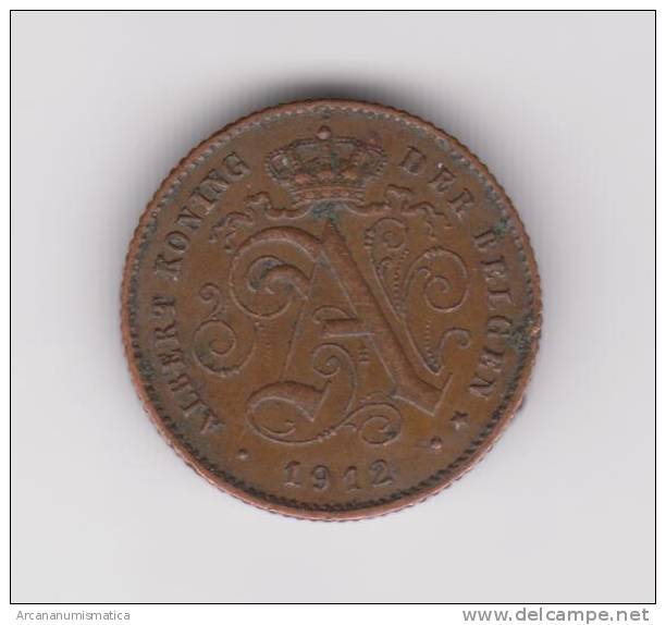 BELGICA   1CENTIMO  1.912  KM#77  COBRE  MBC/VF     DL-9679 - 1 Centime