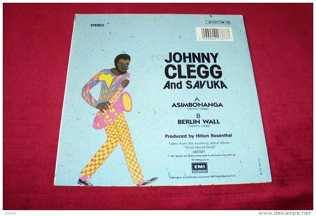 JOHNNY  CLEGG   °  AND SAVUKA - Soul - R&B