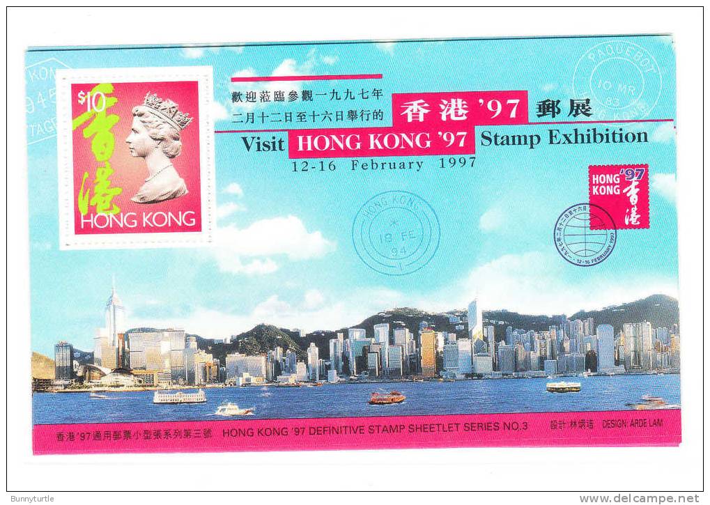 Hong Kong 1997 Stamp Exhibition No. 3 Scenery S/S MNH - Ongebruikt