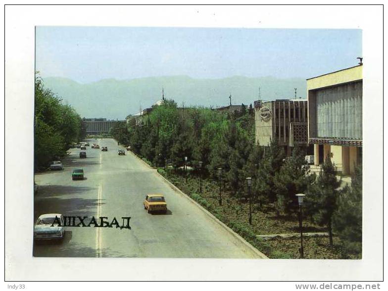 - TURKMENISTAN . ASHKHABAD . GOGOL STREET - Turkménistan