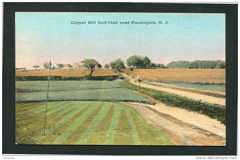 Near FLEMINGTON (New-Jersey - USA) - Copper Hill Golf Club - Pub. Au Verso : Chicorée D.V. De Bayon. - Golf