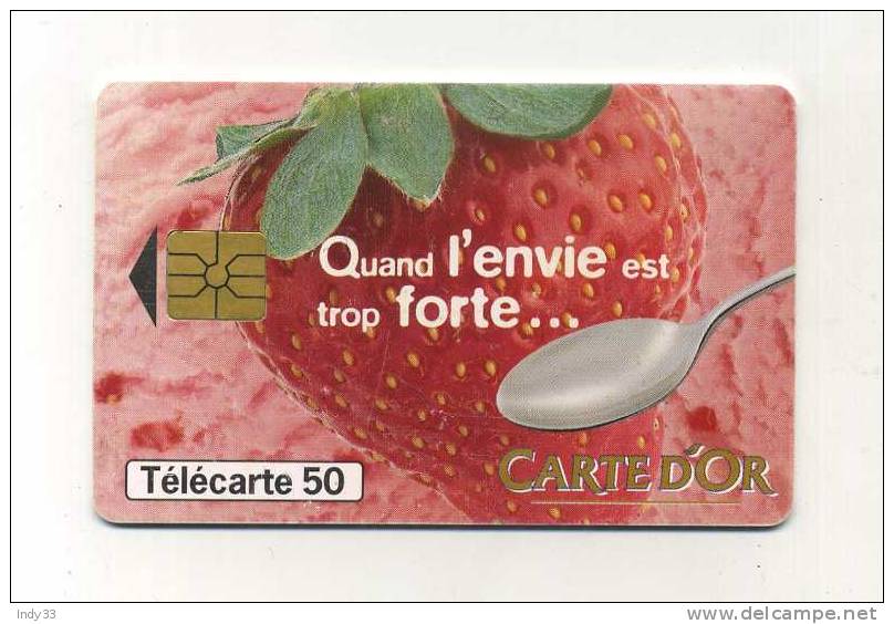 - FRANCE TELECARTE . CARTE D'OR 1997 - Alimentación