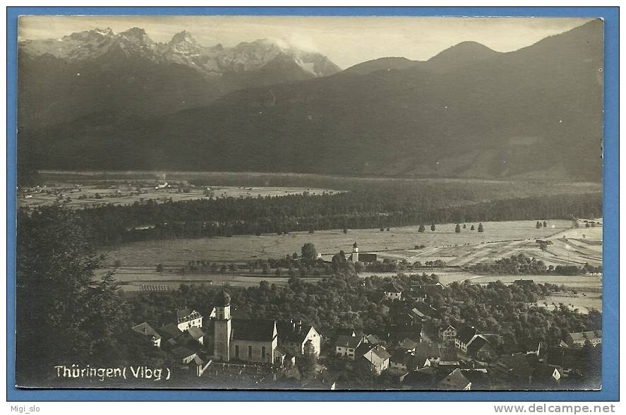 Thüringen, Vorarlberg, Panorama, 1927, (E_760) - Autres & Non Classés