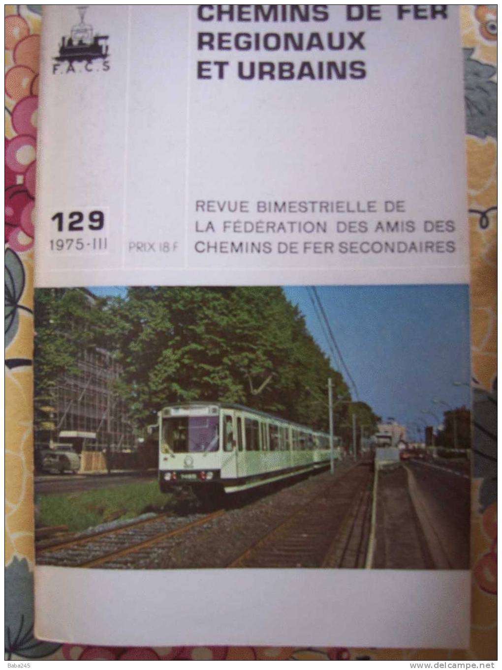 CHEMINS DE FER REGIONAUX ET URBAINS 1975 LE TRAMWAY MODERNE EN AMERIQUE DU NORD - Trenes