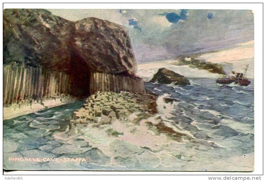 Water Colour, Fingalls Cave, Staffa (Inner Hebrides) - Argyllshire