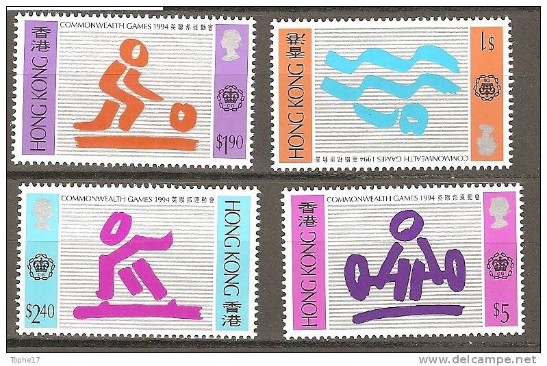 18 - Hong Kong - Y&T - 1994 - 749 à 752 - Neuf ** - Unused Stamps
