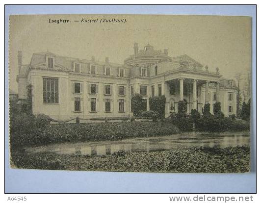 DC06 Postkaart Iseghem - Kasteel - 1918 - Izegem