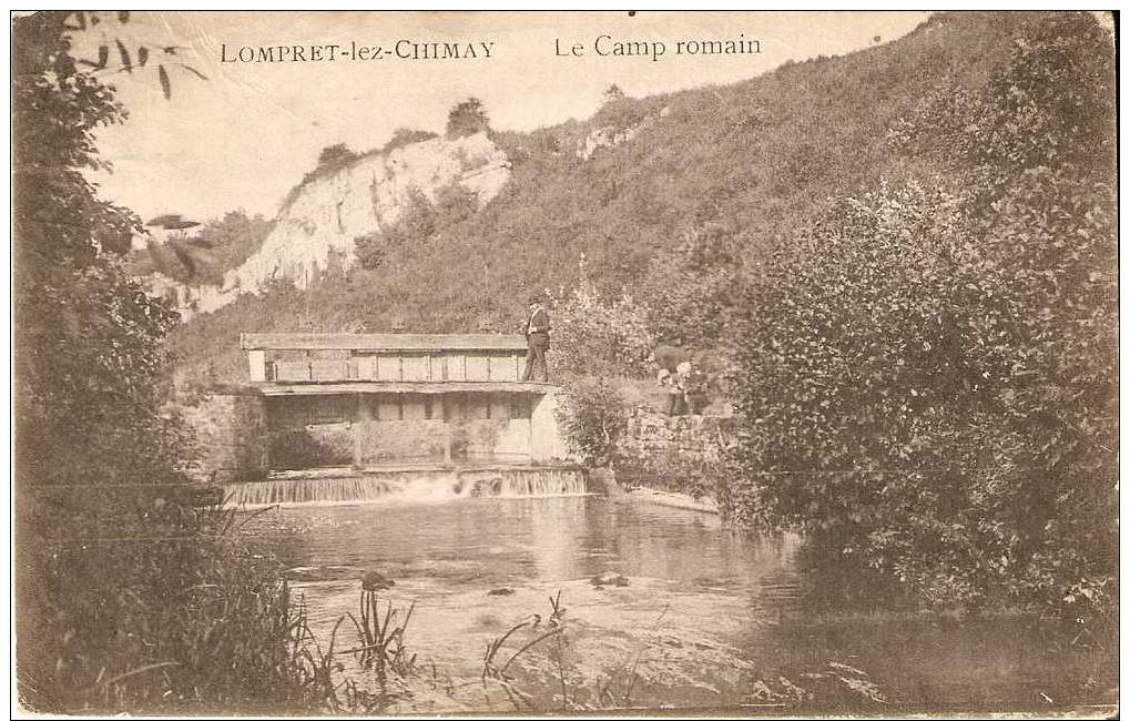 2998  LOMPRET LEZ CHIMAY Le Camp Romain - Chimay