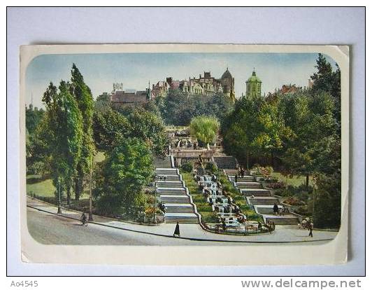 DC02 Postkaart Bruxelles - Le Mont Des Arts - Parks, Gärten