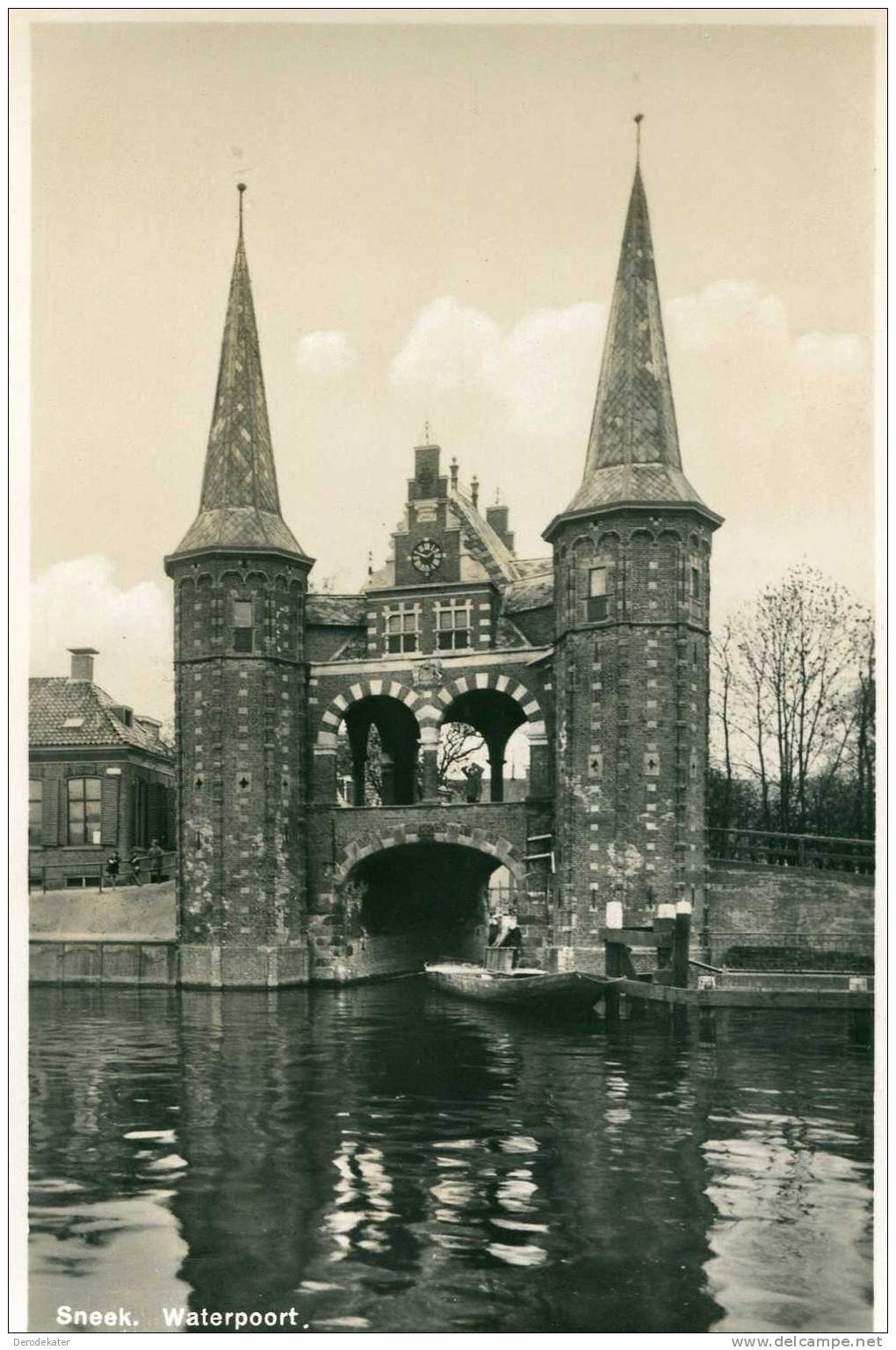 Sneek. Waterpoort. Weenenk & Snel.Sn.9. 31f. Onbeschreven. - Sneek