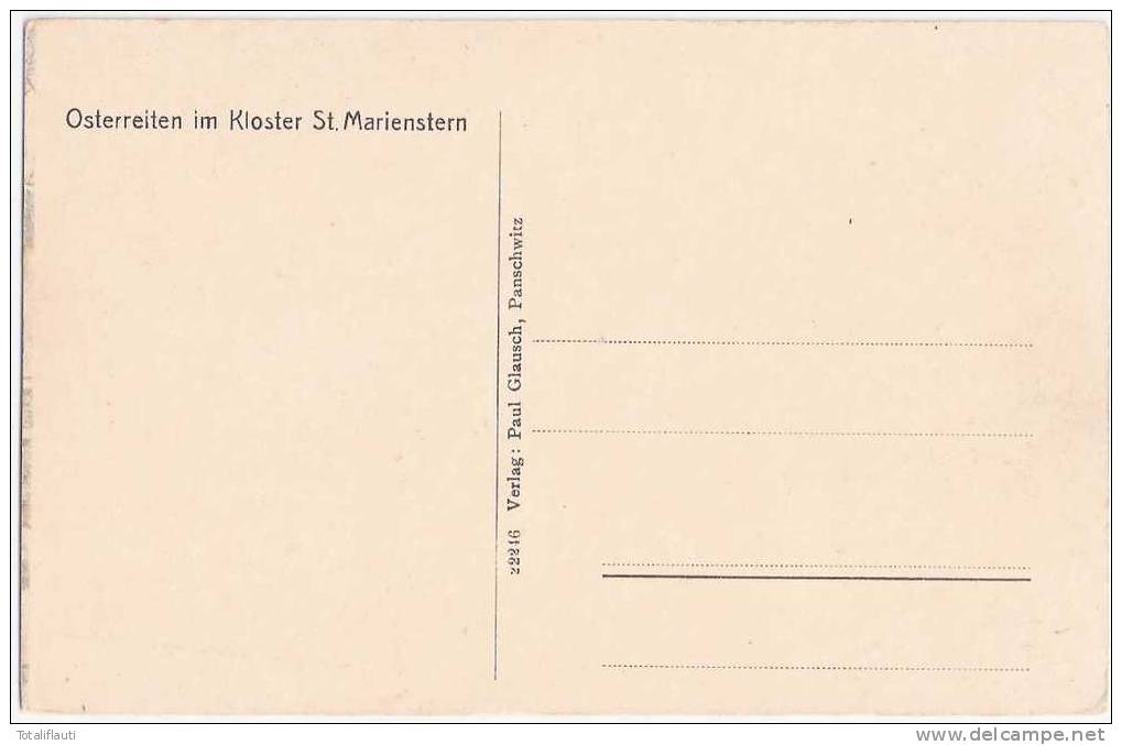 Panschwitz Kloster St Marienstern Osterreiten Ungelaufen TOP-Erhaltung - Panschwitz-Kuckau