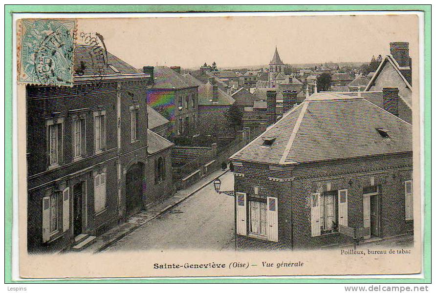 60 - SAINTE GENEVIEVE --   Vue Générale - Sainte-Geneviève