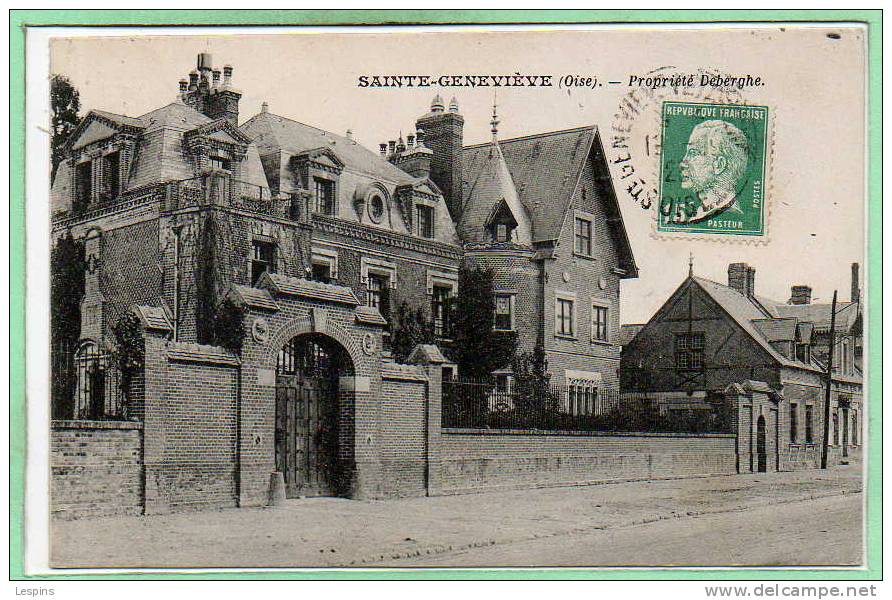 60 - SAINTE GENEVIEVE --   Propriété Deberghe - Sainte-Geneviève