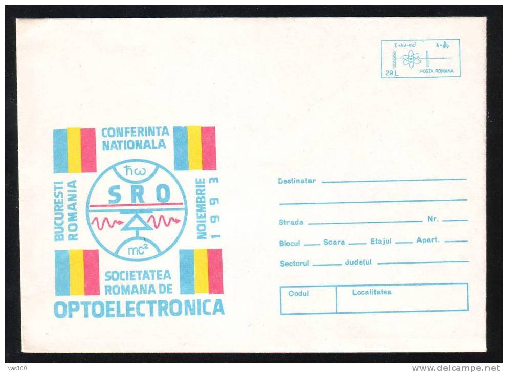 CONFERENCE PHYSICS, COVER ENTIER POSTAUX   1993, Code; 110/93. - Fisica