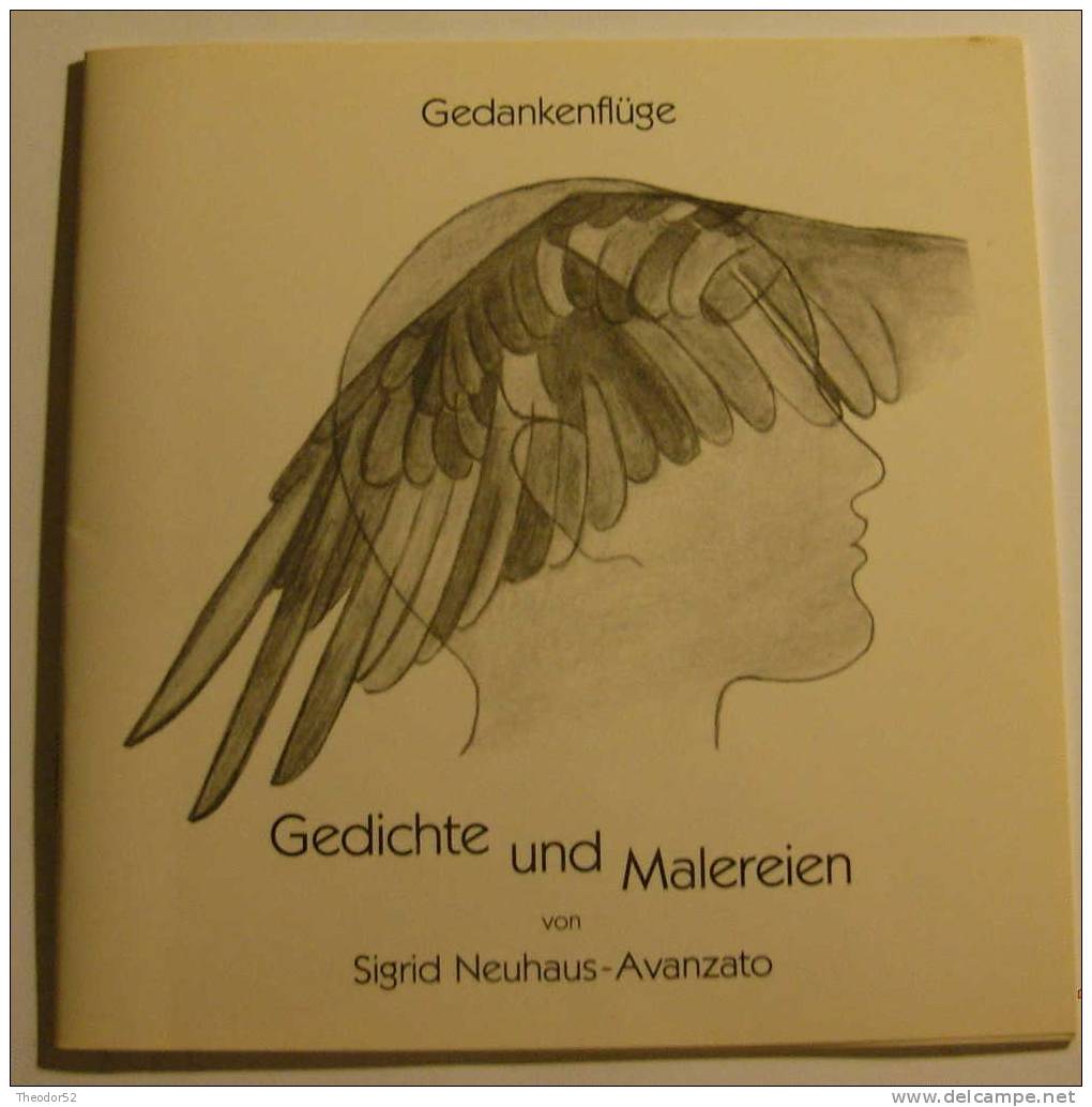 Sigrid Neuhaus-Avanzato: "Gedichte Und Malereien", Erstausgabe - Ed. Originales