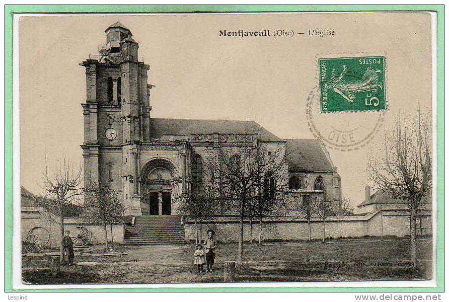 60 - MONTJAVOULT -- L'Eglise - Montjavoult