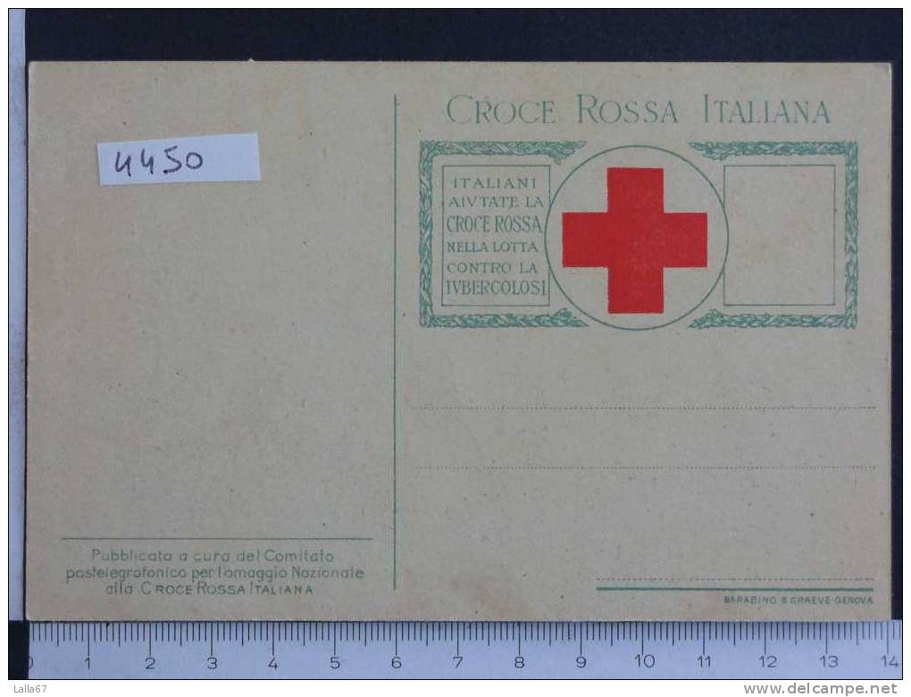 CROCE ROSSA - MEDAGLIA AL MERITO N. 4450 - Rotes Kreuz