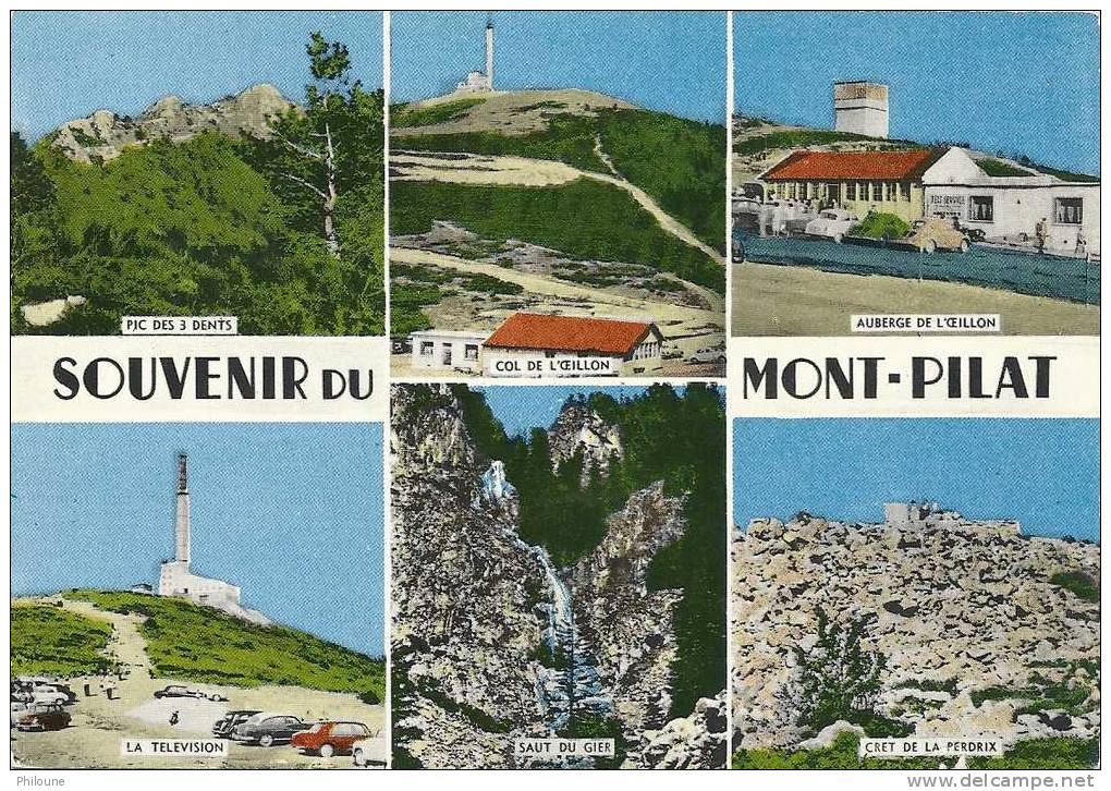 Souvenir Du Mont Pilat, Ref 1012-427 - Mont Pilat