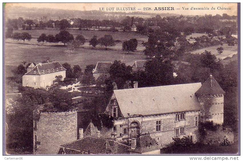 46 - Assier - Vue D'ensemble Du Château - Assier