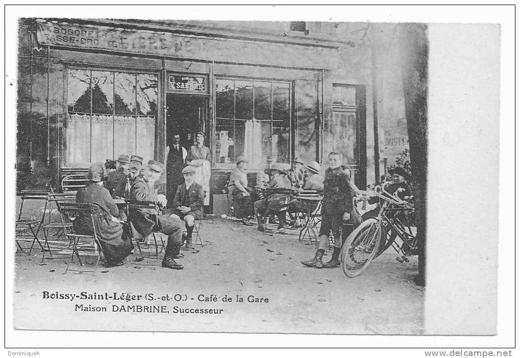 Café De La Gare Maison Dambrine Successeur -- Velos - Boissy Saint Leger