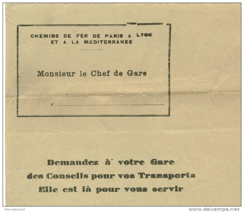 Avis D'arrivage De Colis  à Chalon-sur-Saône Avec Paix N°283 - Lettres & Documents