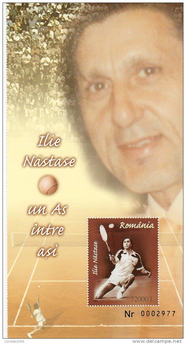 Romania 2004 /  Ilie Nastase / SS From The Autobiographic Book - Rare - Tennis