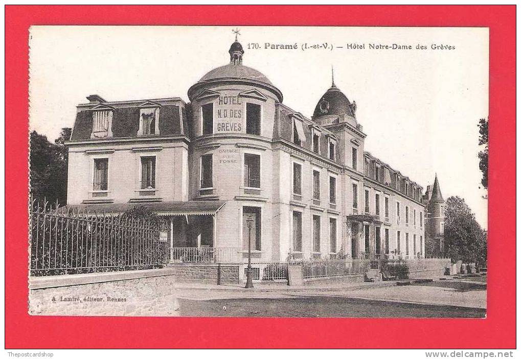 CPA 35 Paramé NO.170 L'Hôtel De Notre-Dame Des Grèves MORE CHEAP NICE FRANCE FOR SALE - Parame