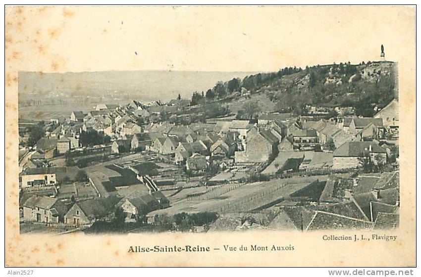 21 - ALISE-SAINTE-REINE - Vue Du Mont Auxois (Col. J.L. Flavigny) - Venarey Les Laumes